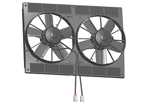 Spal 2VA06-BP70/LL-37S (280 мм, 24 В) - транспортный осевой вентилятор Spal 2VA06-BP70/LL-37S (280 мм