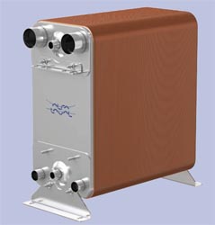 Alfa Laval AC230DQx102 (102 пластины, 182.0 кВт) Теплообменник пластинчатый паяный Alfa Laval AC230DQx102 (102 пластины