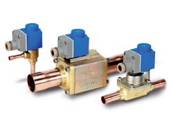 Danfoss ЭРВ импульсный AKV 10-1 (10 X 12 мм) под пайку угловой (068F1162) 
