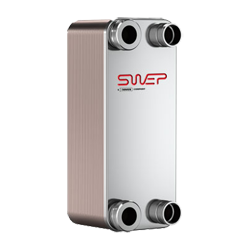 Swep B10THx14 (14 пластин, 2.5 кВт) Теплообменник пластинчатый паяный Swep B10THx14 (14 пластин