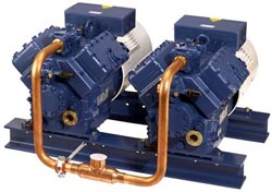 DHAX4/650-4 тандем поршневых полугерметичных компрессоров Bock DHAX4/650-4 тандем поршневых полугерметичных компрессоров Bock