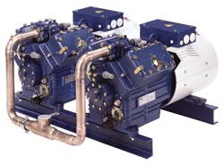 DHAX6/1240-4 тандем поршневых полугерметичных компрессоров Bock DHAX6/1240-4 тандем поршневых полугерметичных компрессоров Bock