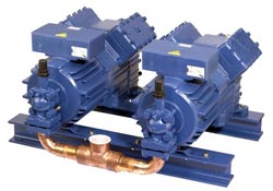 DHGX6/1410-4 тандем поршневых полугерметичных компрессоров Bock DHGX6/1410-4 тандем поршневых полугерметичных компрессоров Bock