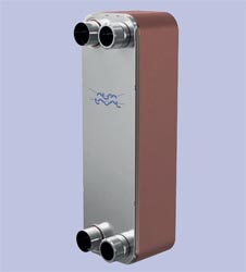 Alfa Laval CB76Hx30 (30 пластин, 35.3 кВт) Теплообменник пластинчатый паяный Alfa Laval CB76Hx30 (30 пластин