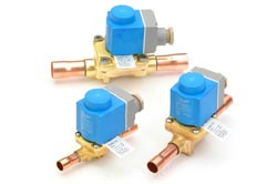 Danfoss Соленоидный клапан EVR 3S (032F1208) 10 мм, под пайку ODF, (NC) Danfoss Соленоидный клапан EVR 3S (032F1208) 10 мм
