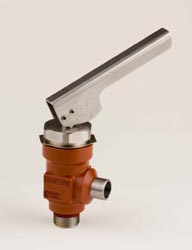 Danfoss (148H3272) Быстродействующий маслоспускной вентиль QDV 15 D Угловой, вход - сварка 1/2 Danfoss (148H3272) Быстродействующий маслоспускной вентиль QDV 15 D Угловой