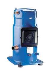 Danfoss SZ125S4RC (SZ125-4RI) - спиральный холодильный компрессор R407C, R134a Danfoss SZ125S4RC (SZ125-4RI) - спиральный холодильный компрессор R407C
