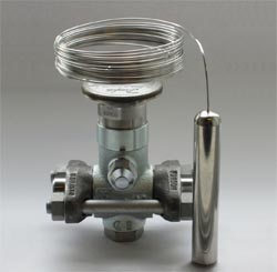 Danfoss TEA 20-1 ТРВ R717 NH3 (068G6000) -50...0°C, 3.5 кВт, 1/2 X 1/2, фланцы под сварку Danfoss TEA 20-1 ТРВ R717 NH3 (068G6000) -50...0°C